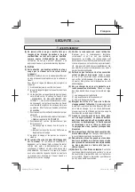 Предварительный просмотр 27 страницы Hitachi NV 50A1 Instruction And Safety Manual