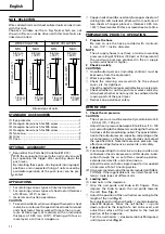 Предварительный просмотр 12 страницы Hitachi NV 50AF3 Handling Instructions Manual