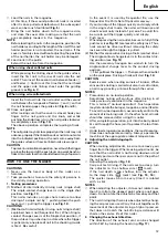 Предварительный просмотр 13 страницы Hitachi NV 50AF3 Handling Instructions Manual