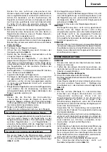 Предварительный просмотр 19 страницы Hitachi NV 50AF3 Handling Instructions Manual