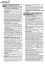 Предварительный просмотр 34 страницы Hitachi NV 50AF3 Handling Instructions Manual