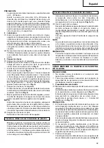 Предварительный просмотр 43 страницы Hitachi NV 50AF3 Handling Instructions Manual