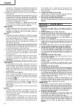 Предварительный просмотр 44 страницы Hitachi NV 50AF3 Handling Instructions Manual