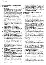 Предварительный просмотр 42 страницы Hitachi NV 65AD3 Handling Instructions Manual