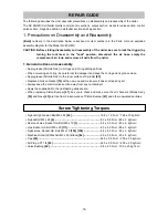 Предварительный просмотр 21 страницы Hitachi NV 65HMC Service Manual And Technical Data