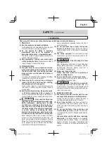 Предварительный просмотр 5 страницы Hitachi NV 75AN Instruction And Safety Manual