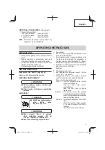 Предварительный просмотр 11 страницы Hitachi NV 75AN Instruction And Safety Manual