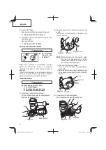 Предварительный просмотр 14 страницы Hitachi NV 75AN Instruction And Safety Manual