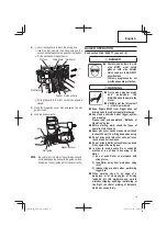 Предварительный просмотр 15 страницы Hitachi NV 75AN Instruction And Safety Manual