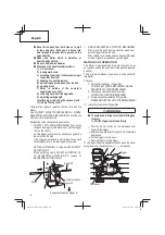 Предварительный просмотр 16 страницы Hitachi NV 75AN Instruction And Safety Manual