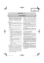 Предварительный просмотр 27 страницы Hitachi NV 75AN Instruction And Safety Manual