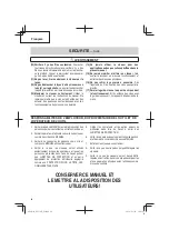 Предварительный просмотр 28 страницы Hitachi NV 75AN Instruction And Safety Manual