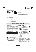 Предварительный просмотр 31 страницы Hitachi NV 75AN Instruction And Safety Manual