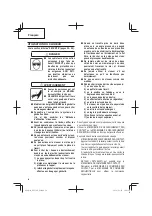 Предварительный просмотр 36 страницы Hitachi NV 75AN Instruction And Safety Manual