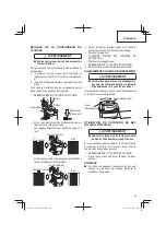 Предварительный просмотр 39 страницы Hitachi NV 75AN Instruction And Safety Manual