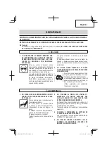 Предварительный просмотр 45 страницы Hitachi NV 75AN Instruction And Safety Manual