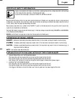 Preview for 3 page of Hitachi NV 83A3 Instruction And Safety Manual