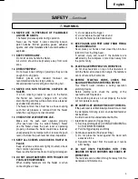 Preview for 5 page of Hitachi NV 83A3 Instruction And Safety Manual