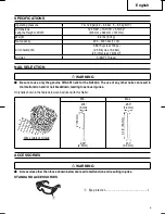 Preview for 9 page of Hitachi NV 83A3 Instruction And Safety Manual