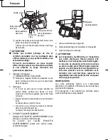 Preview for 36 page of Hitachi NV 83A3 Instruction And Safety Manual