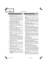 Preview for 2 page of Hitachi NV90AB Handling Instructions Manual