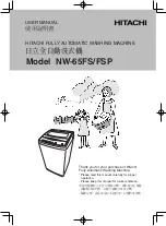 Предварительный просмотр 1 страницы Hitachi NW-65FS User Manual