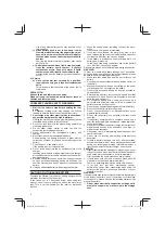 Preview for 8 page of Hitachi P 14 DSL Handling Instructions Manual