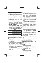 Preview for 13 page of Hitachi P 14 DSL Handling Instructions Manual