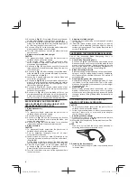 Preview for 14 page of Hitachi P 14 DSL Handling Instructions Manual