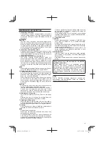 Preview for 15 page of Hitachi P 14 DSL Handling Instructions Manual