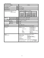 Preview for 6 page of Hitachi P 20DA Technical Data And Service Manual