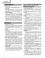 Preview for 12 page of Hitachi P 20SA2 Handling Instructions Manual