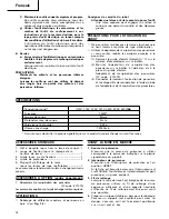 Preview for 16 page of Hitachi P 20SA2 Handling Instructions Manual