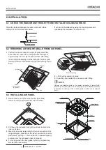 Preview for 14 page of Hitachi P-AP160KA3 Installation & Operation Manual