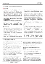 Preview for 32 page of Hitachi P-AP160KA3 Installation & Operation Manual