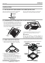 Preview for 34 page of Hitachi P-AP160KA3 Installation & Operation Manual