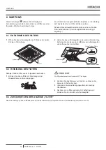 Preview for 40 page of Hitachi P-AP160KA3 Installation & Operation Manual