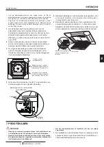 Preview for 91 page of Hitachi P-AP160KA3 Installation & Operation Manual