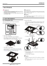 Preview for 16 page of Hitachi P-GP160KAP Installation & Operation Manual