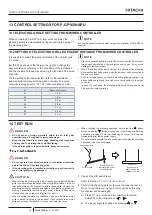 Preview for 26 page of Hitachi P-GP160KAP Installation & Operation Manual