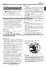 Preview for 63 page of Hitachi P-GP160KAP Installation & Operation Manual