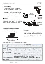 Preview for 64 page of Hitachi P-GP160KAP Installation & Operation Manual