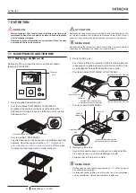 Preview for 70 page of Hitachi P-GP160KAP Installation & Operation Manual