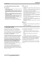 Preview for 8 page of Hitachi P-N23NA Installation And Operation Manual