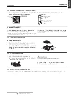 Preview for 17 page of Hitachi P-N23NA Installation And Operation Manual