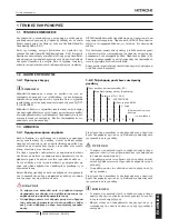 Preview for 115 page of Hitachi P-N23NA Installation And Operation Manual