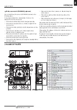 Предварительный просмотр 37 страницы Hitachi P-N23NA2 Installation And Operation Manual