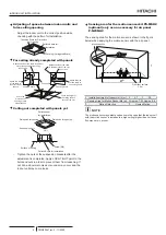 Предварительный просмотр 40 страницы Hitachi P-N23NA2 Installation And Operation Manual