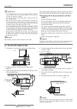 Предварительный просмотр 42 страницы Hitachi P-N23NA2 Installation And Operation Manual