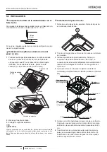 Предварительный просмотр 62 страницы Hitachi P-N23NA2 Installation And Operation Manual